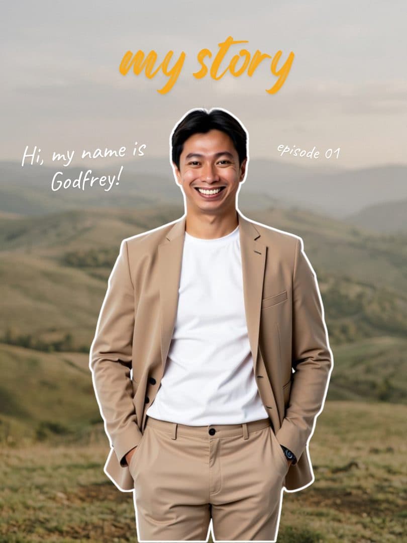 Title slide: my story, episode 01